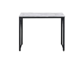 Zaidin Antique White & Black Finish Writing Desk Model 92604 By ACME Furniture